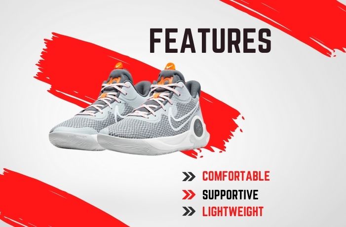 Features of the Nike KD Trey 5 IX