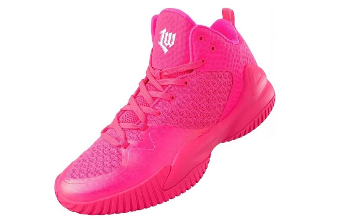 Lou Williams peak basketball shoes-Pink